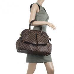 Pre Owned Louis Vuitton Damier Ebene Trevi GM