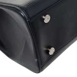 مملوكة مسبقًا حقيبة لوي فيتون "بريا جي إم" جلد إيبي أسود