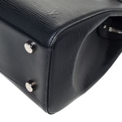 مملوكة مسبقًا حقيبة لوي فيتون "بريا جي إم" جلد إيبي أسود