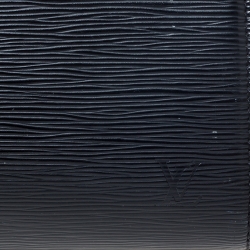 مملوكة مسبقًا حقيبة لوي فيتون "بريا جي إم" جلد إيبي أسود