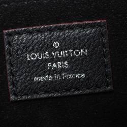 Pre Owned Louis Vuitton Black Leather Mylockme Studs Bag