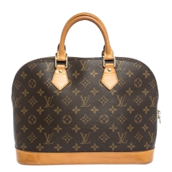 Pre Owned Louis Vuitton Monogram Canvas Alma PM Bag