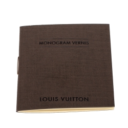 Pre Owned Louis Vuitton Rouge Grenadine Monogram Vernis Bellflower PM Bag