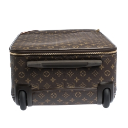 Pre Owned Louis Vuitton Monogram Canvas Business Pegase Legere 55 Luggage