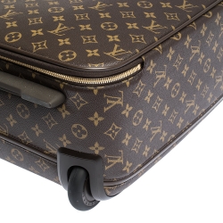 Pre Owned Louis Vuitton Monogram Canvas Business Pegase Legere 55 Luggage