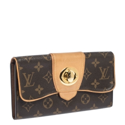 Pre Owned Louis Vuitton Monogram Canvas Boetie Wallet