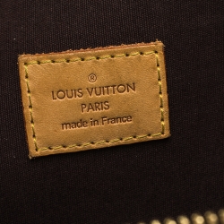 Pre Owned Louis Vuitton Amarante Monogram Vernis Alma GM Bag