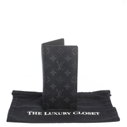 Louis Vuitton Graphite Monogram Canvas Brazza Wallet