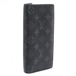 Louis Vuitton Graphite Monogram Canvas Brazza Wallet