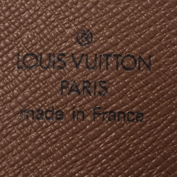 Pre Owned Louis Vuitton Monogram Canvas Bifold Card Holder