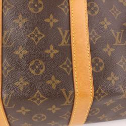 Pre Owned Louis Vuitton Monogram Canvas Keepall 45 Bag