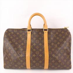 Pre Owned Louis Vuitton Monogram Canvas Keepall 45 Bag