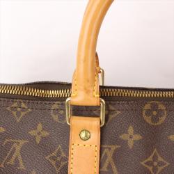 Pre Owned Louis Vuitton Monogram Canvas Keepall 45 Bag