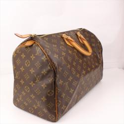 Pre Owned Louis Vuitton Monogram Canvas Speedy 40 Bag