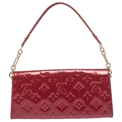 Pre Owned Louis Vuitton Pomme D’amour Monogram Vernis Sunset Boulevard Bag