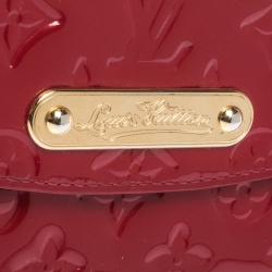 Pre Owned Louis Vuitton Pomme D’amour Monogram Vernis Sunset Boulevard Bag