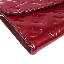 Pre Owned Louis Vuitton Pomme D’amour Monogram Vernis Sunset Boulevard Bag