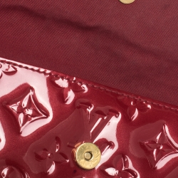 Pre Owned Louis Vuitton Pomme D’amour Monogram Vernis Sunset Boulevard Bag