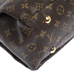 Pre Owned Louis Vuitton Pink Monogram Canvas Pallas MM Bag