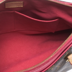 Pre Owned Louis Vuitton Pink Monogram Canvas Pallas MM Bag