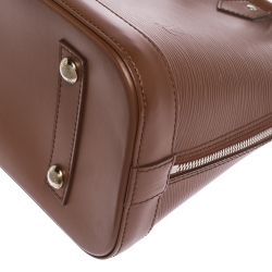 Pre Owned Louis Vuitton Canelle Epi Leather Alma PM Bag