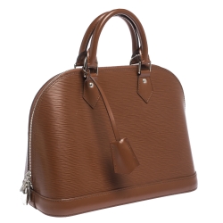 Pre Owned Louis Vuitton Canelle Epi Leather Alma PM Bag