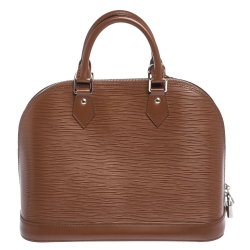 Pre Owned Louis Vuitton Canelle Epi Leather Alma PM Bag