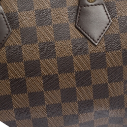 Pre Owned Louis Vuitton Monogram Ebene Canvas Speedy 25 Bag