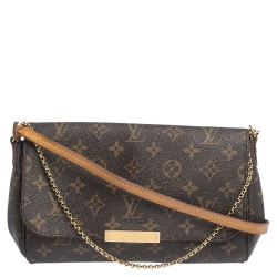 LOUIS VUITTON Monogram Canvas Favorite MM Crossbody Bag TT2221