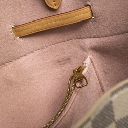 Pre Owned Louis Vuitton Canvas Damier Azur Girolata Bag