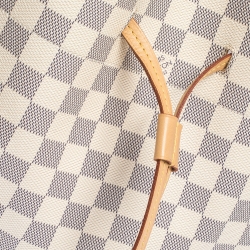 Pre Owned Louis Vuitton Canvas Damier Azur Girolata Bag