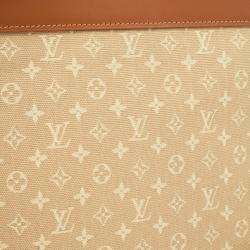 Pre Owned Louis Vuitton Beige Mini Monogram Sac Kathleen Tote