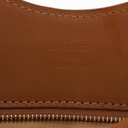 Pre Owned Louis Vuitton Beige Mini Monogram Sac Kathleen Tote