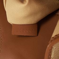 Pre Owned Louis Vuitton Beige Mini Monogram Sac Kathleen Tote