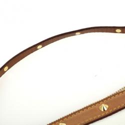 Pre Owned Louis Vuitton White Multicolore Monogram Pochette Handbag