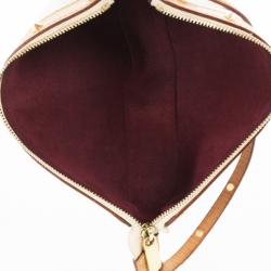 Pre Owned Louis Vuitton White Multicolore Monogram Pochette Handbag