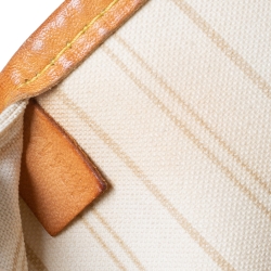 Pre Owned Louis Vuitton Damier Azur Canvas Neverfull MM Bag