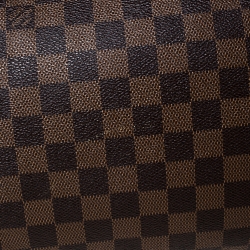 Pre Owned Louis Vuitton Damier Ebene Canvas Speedy 35 Bag