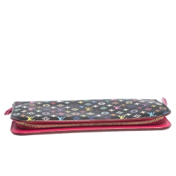 مملوكة مسبقًا Louis Vuitton Black Monogram Multicolore Insolite Wallet