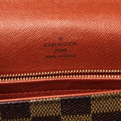 مملوكة مسبقًا حقيبة لوي فيتون طويلة تريبيكا كانفاس دامييه أيبين