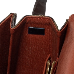 مملوكة مسبقًا حقيبة لوي فيتون طويلة تريبيكا كانفاس دامييه أيبين