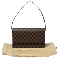 مملوكة مسبقًا حقيبة لوي فيتون طويلة تريبيكا كانفاس دامييه أيبين