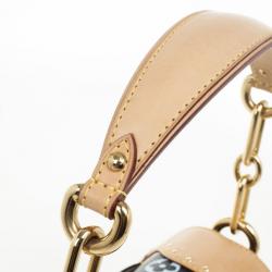 Pre Owned Louis Vuitton Black Multicolor Monogram Canvas Marilyn Bag