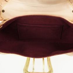 Pre Owned Louis Vuitton Limited Edition White Monogram Multicolore Leonor Bag