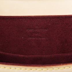 Pre Owned Louis Vuitton Limited Edition White Monogram Multicolore Leonor Bag