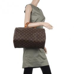 Pre Owned Louis Vuitton Monogram Speedy 35
