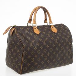 Pre Owned Louis Vuitton Monogram Speedy 35
