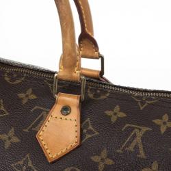 Pre Owned Louis Vuitton Monogram Speedy 35