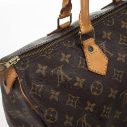 Pre Owned Louis Vuitton Monogram Speedy 35