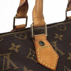Pre Owned Louis Vuitton Monogram Speedy 35